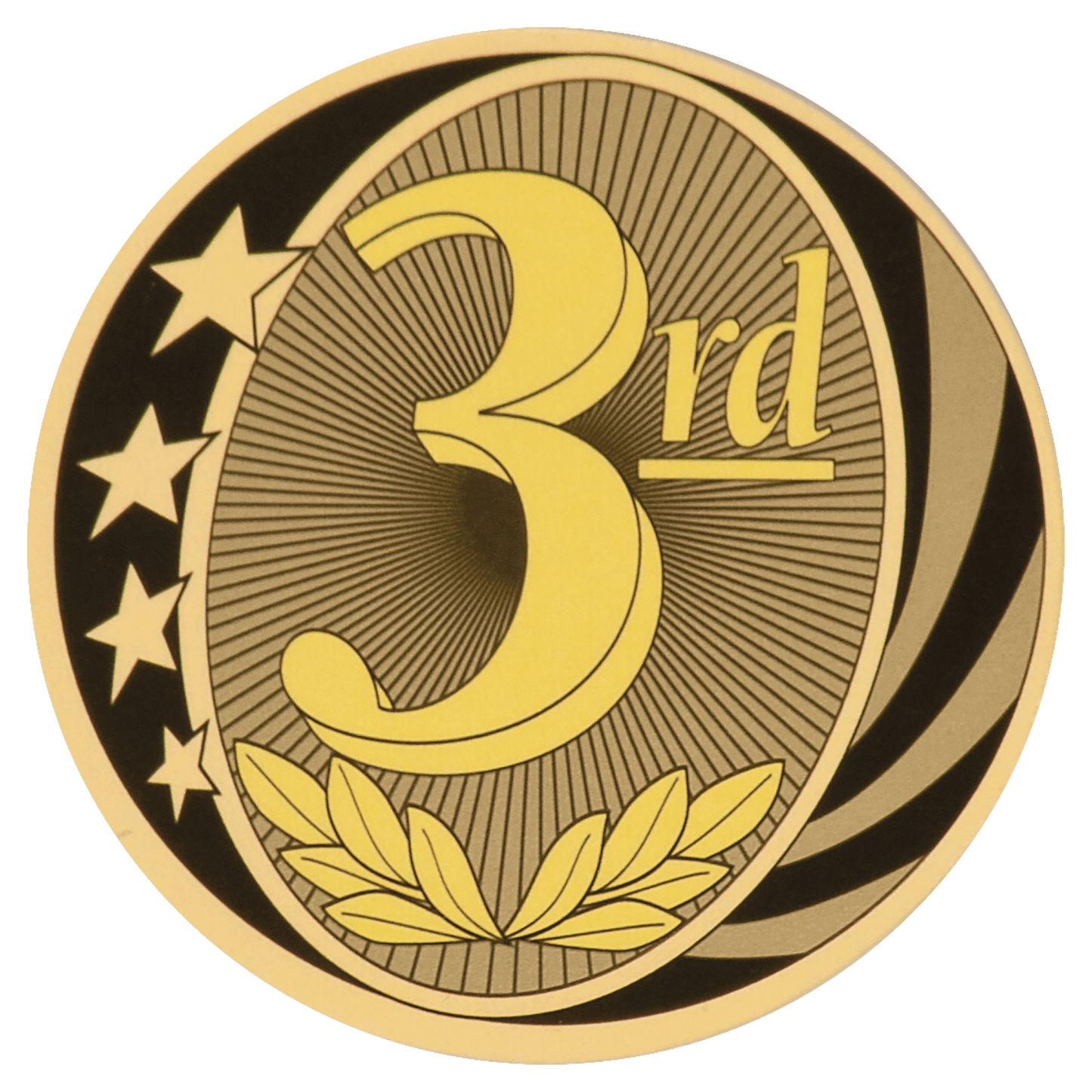 2" MidNite Star 3rd Place Mylar Insert