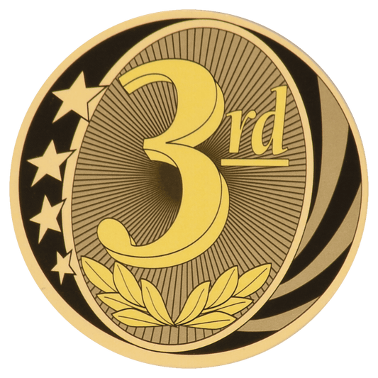2" MidNite Star 3rd Place Mylar Insert