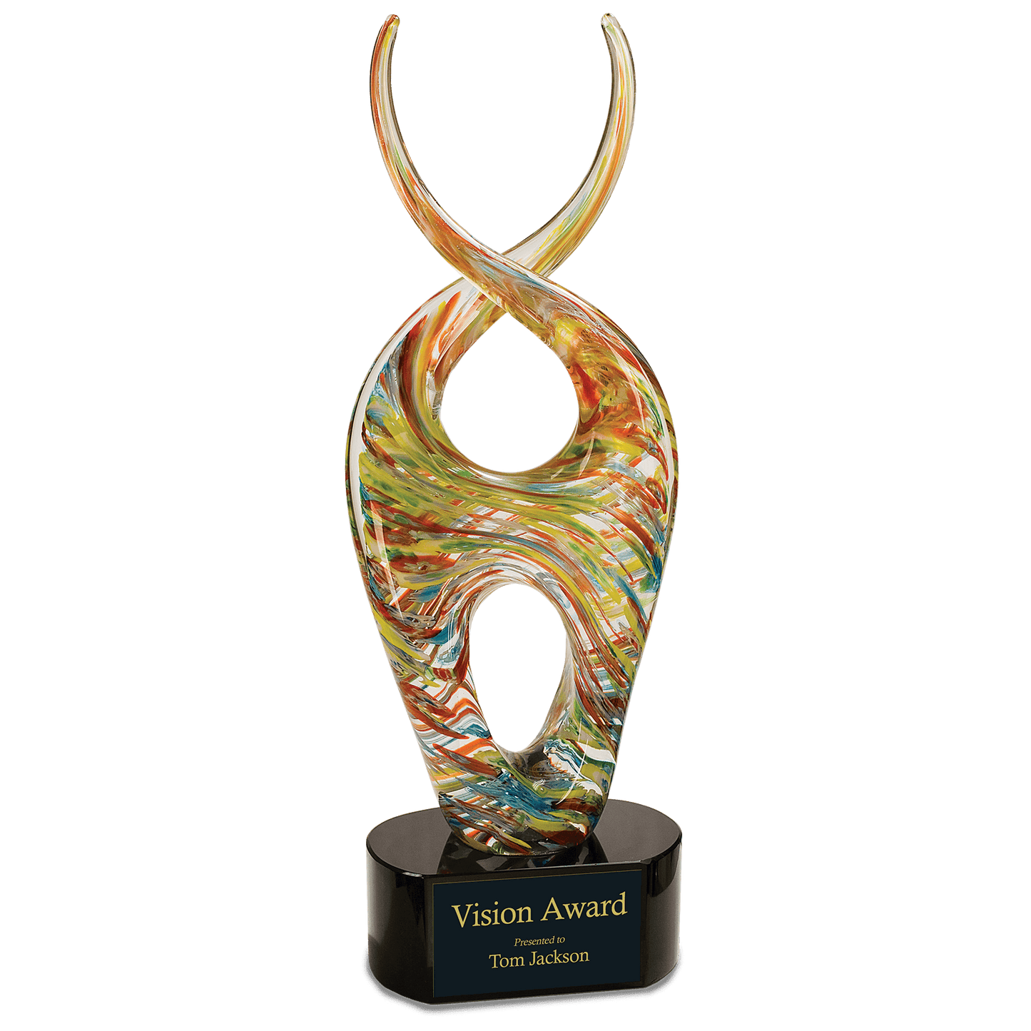 Color Twist Art Glass - 14"