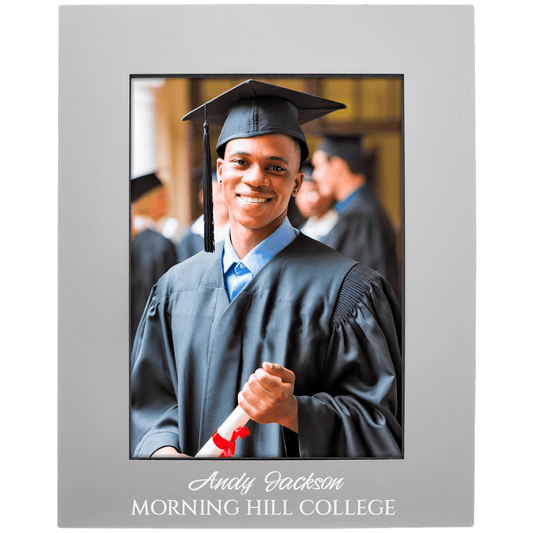 5" x 7" Gray Aluminum Photo Frame