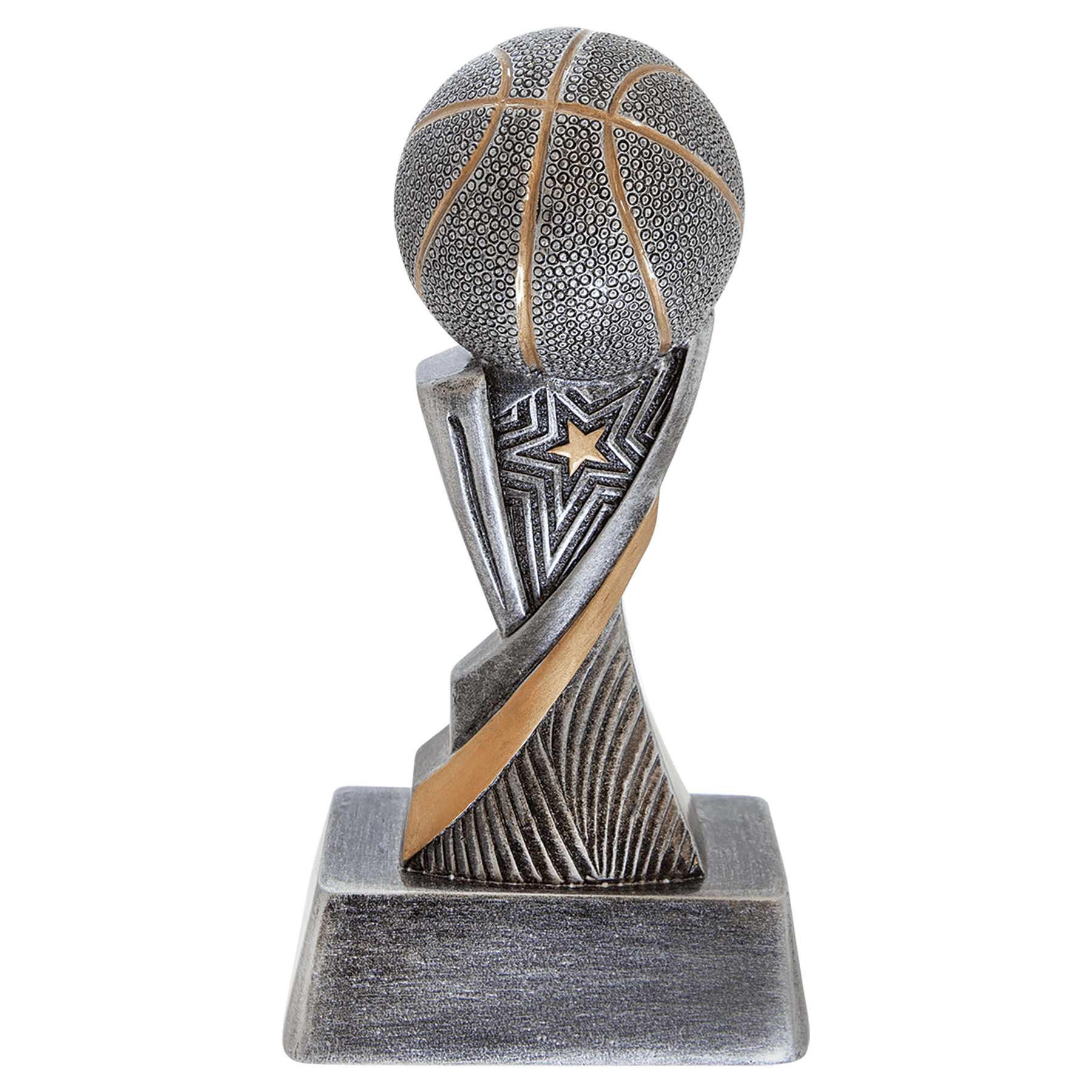 Basketball Aspire Resin - 6"