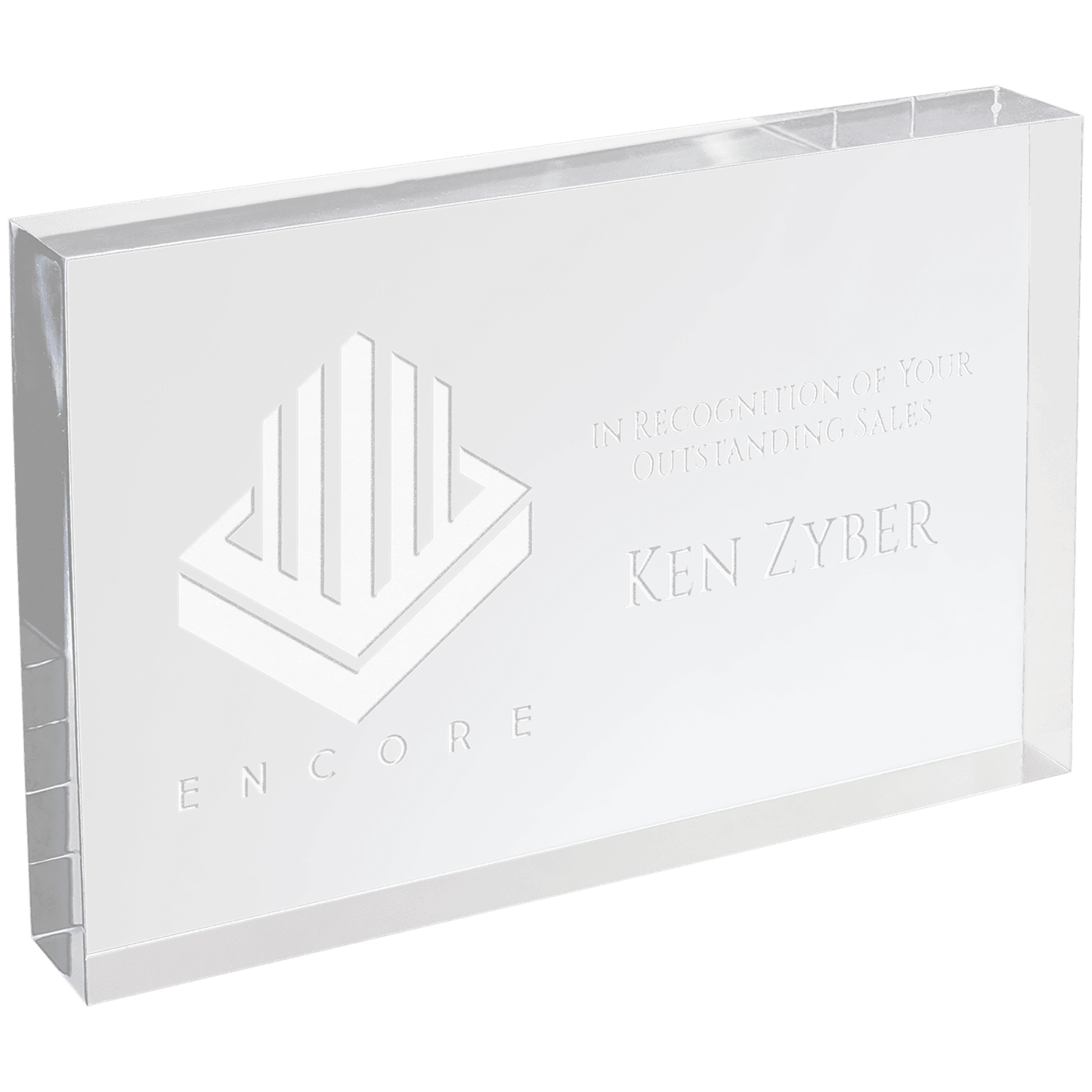 Clear Rectangle Square Cut Acrylic - 4" X 6"