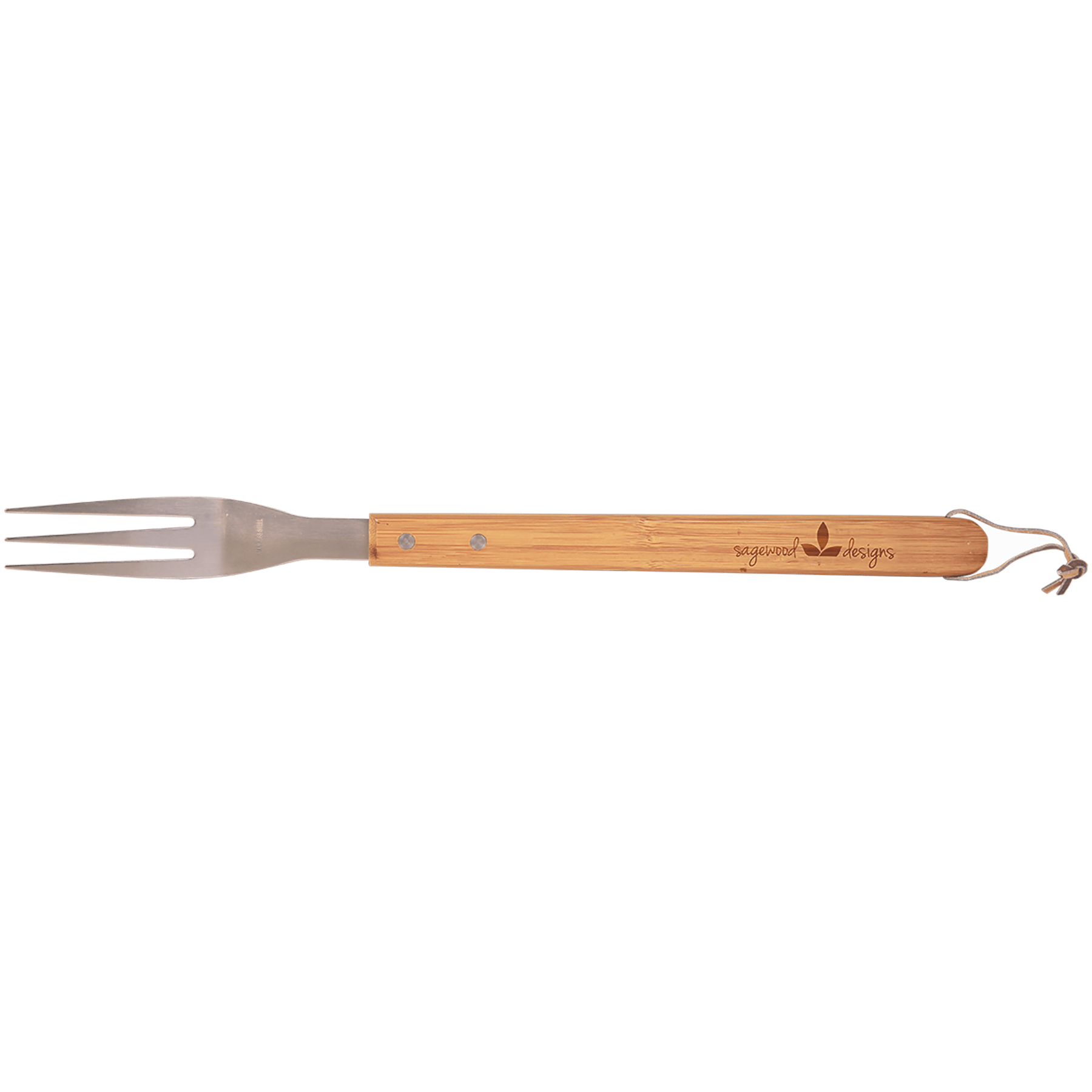 Bamboo Barbeque Fork - 16 1/4"