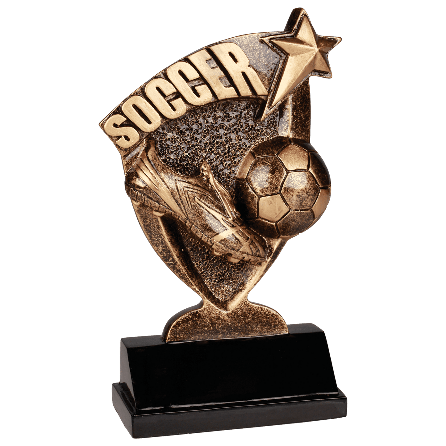 Soccer Broadcast Resin - 6"