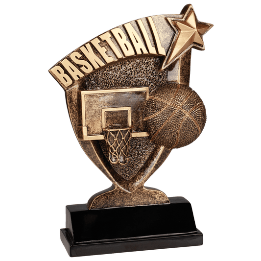 Basketball Broadcast Resin - 7"