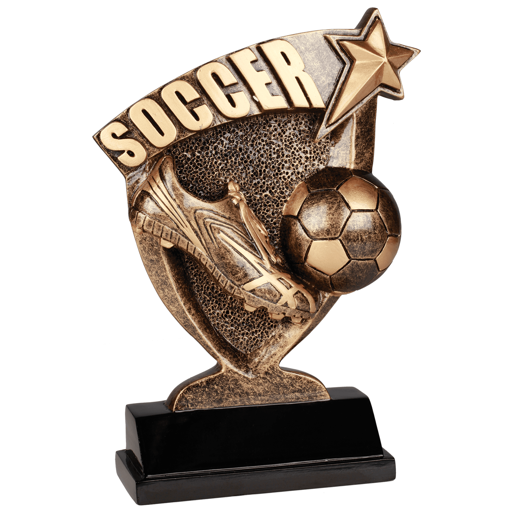 Soccer Broadcast Resin - 7"