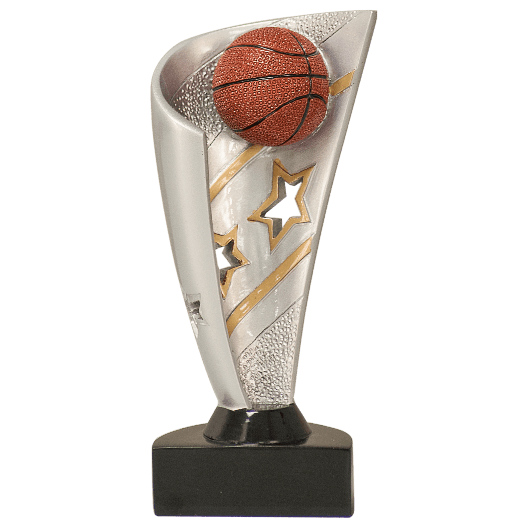 Basketball Banner Resin - 7"
