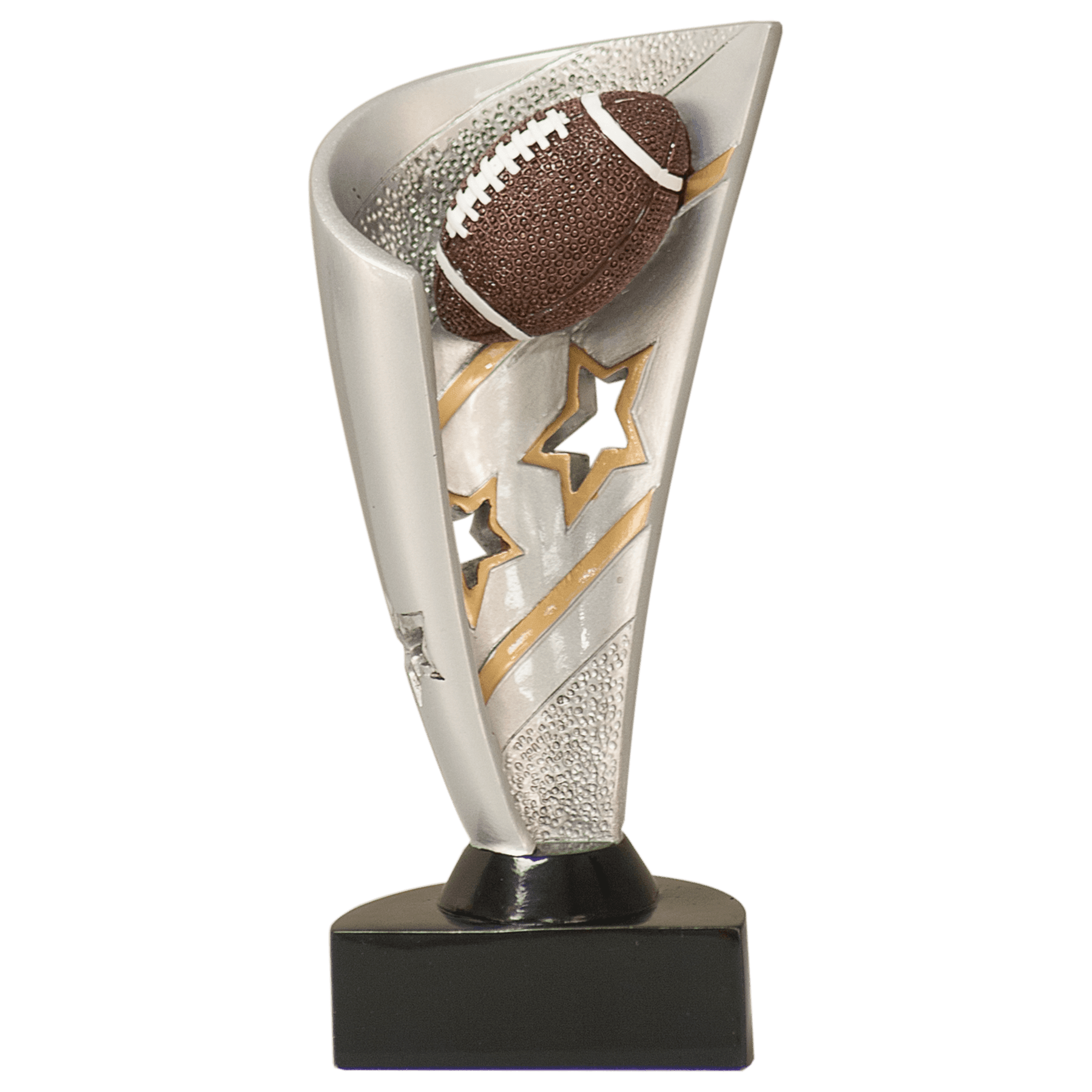Football Banner Resin - 7"