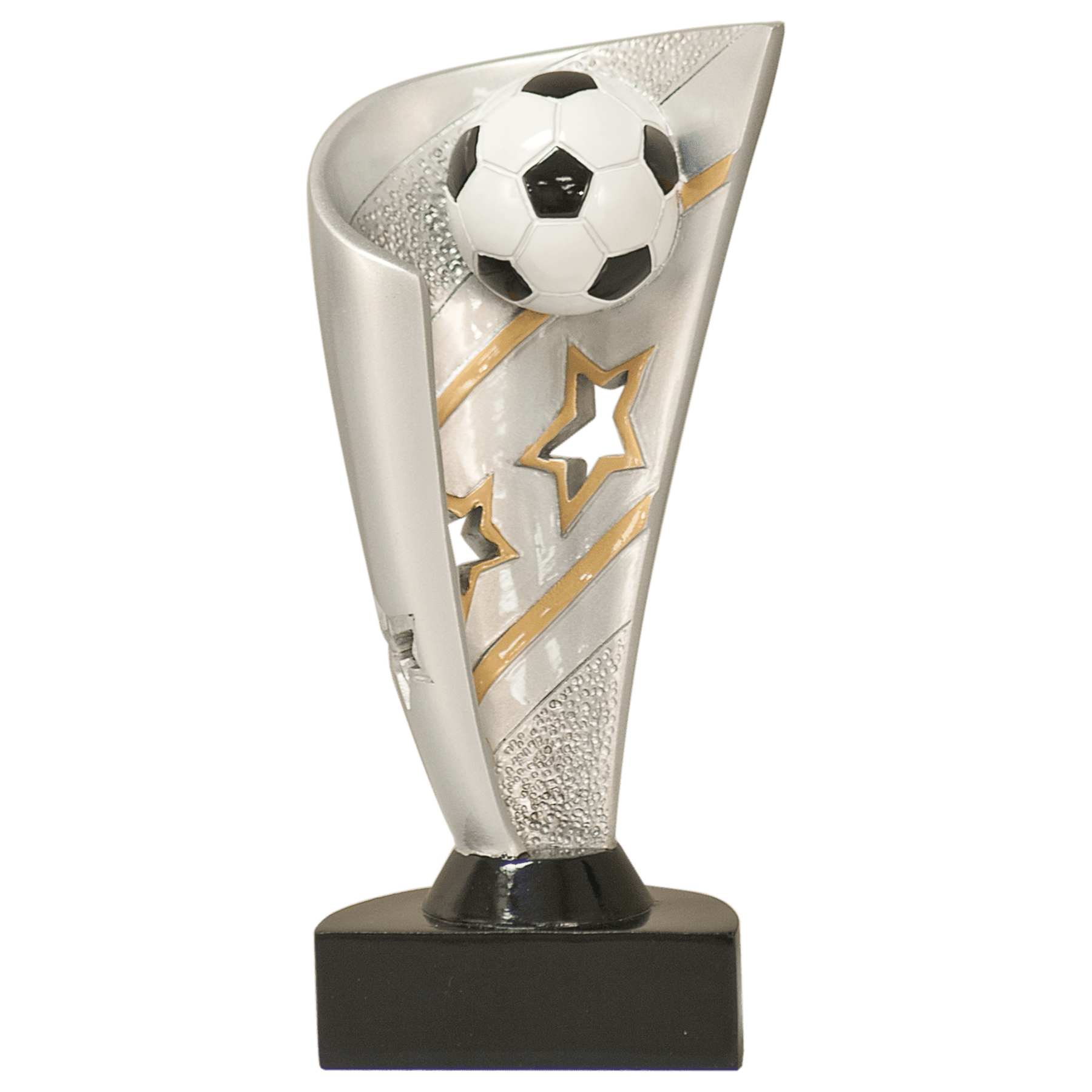 Soccer Banner Resin - 7"