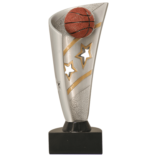 Basketball Banner Resin - 8 1/2"
