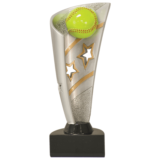 Softball Banner Resin - 8 1/2"