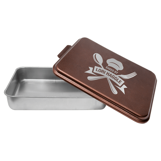 Aluminum Cake Pan with Copper Lid - 9" x 13"
