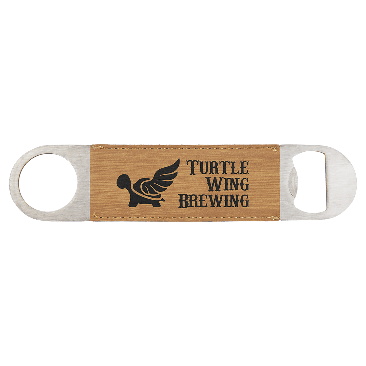 1 1/2" x 7" Leatherette/ Bottle Opener