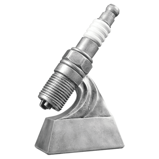 Spark Plug Car Show Resin - 8"