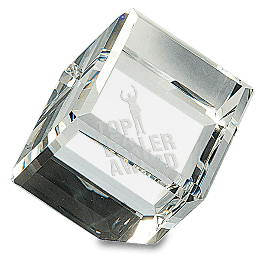 Crystal Cube - 2 1/2" x 2 1/2"