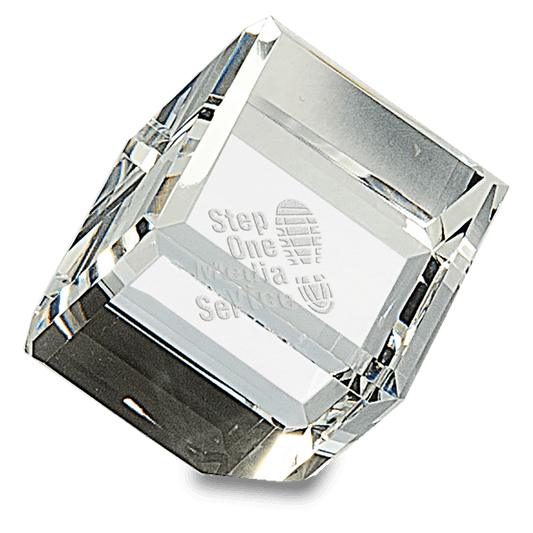 Crystal Cube - 2" x 2"