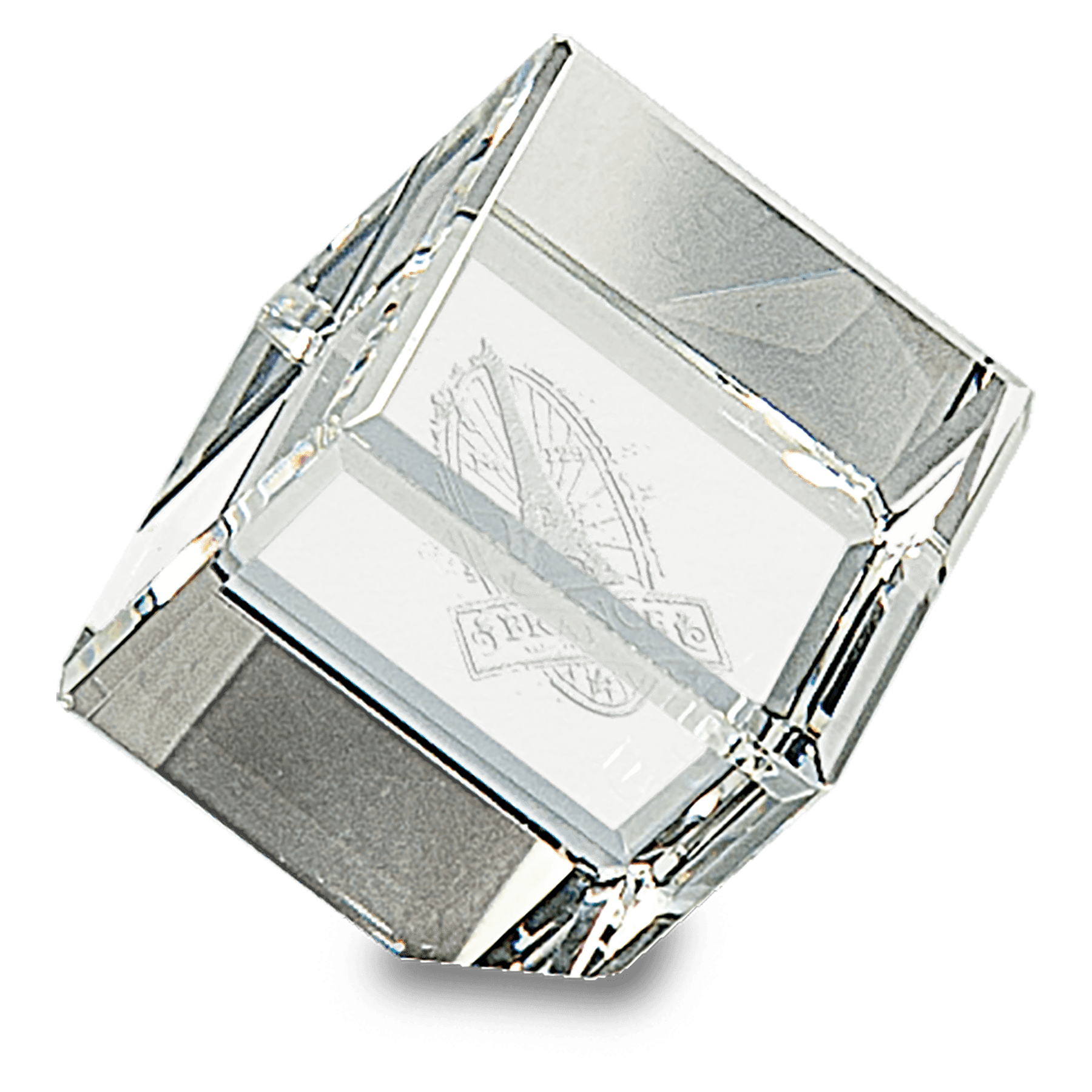 Crystal Cube - 1 1/2" x 1 1/2"