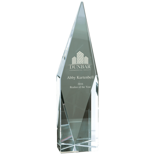 9 3/4" Crystal Diamond Tower