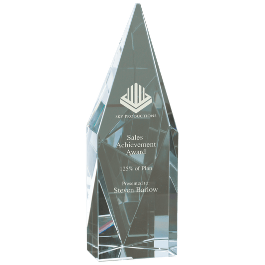 Crystal Diamond Tower - 7 3/4"