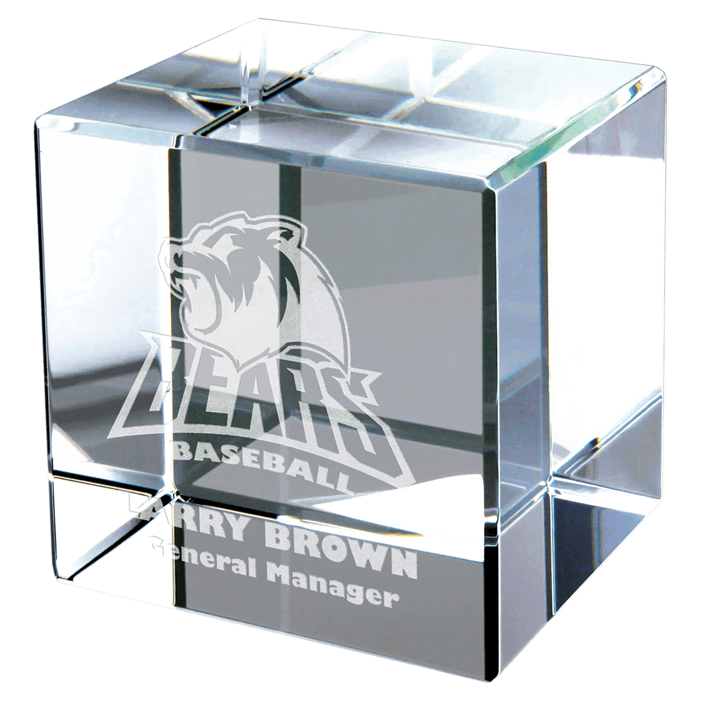 2" x 2" Crystal Cube