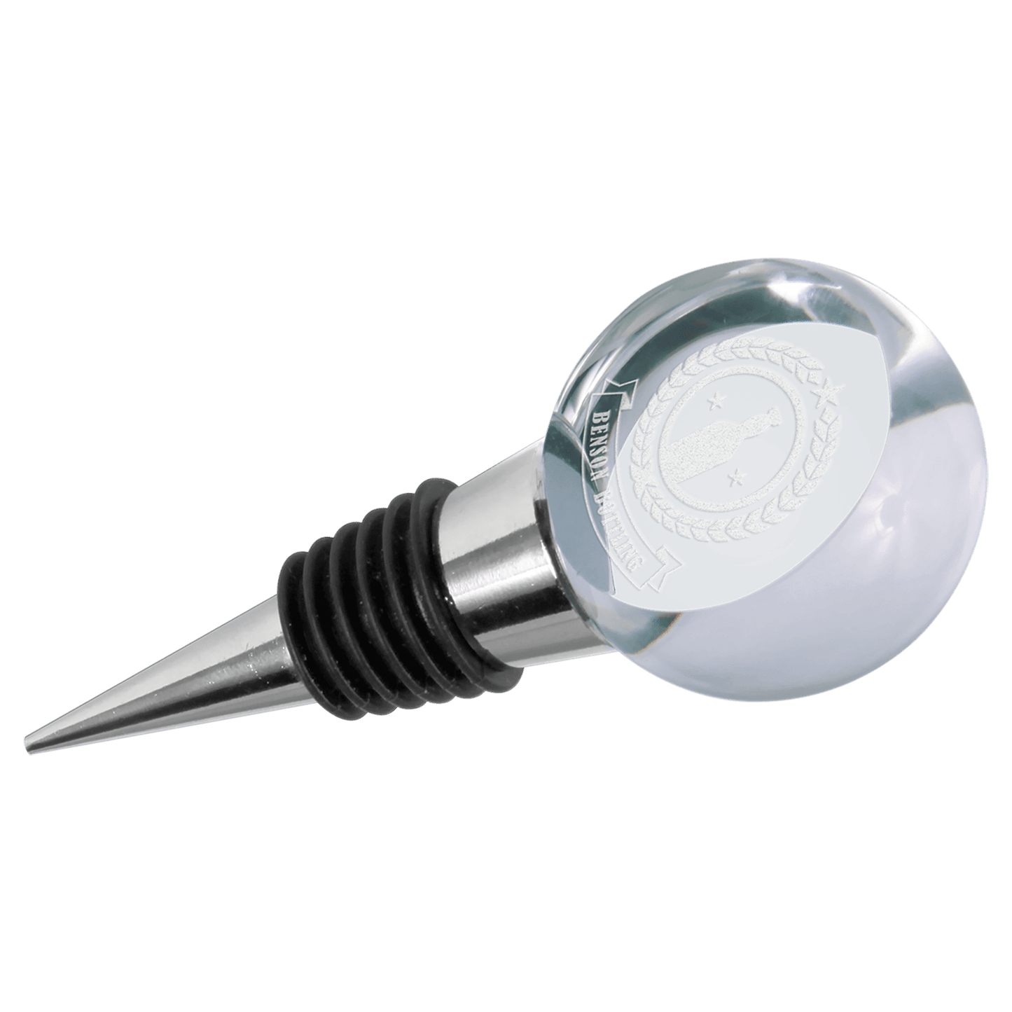 Crystal Wine Stopper - 3 7/8"