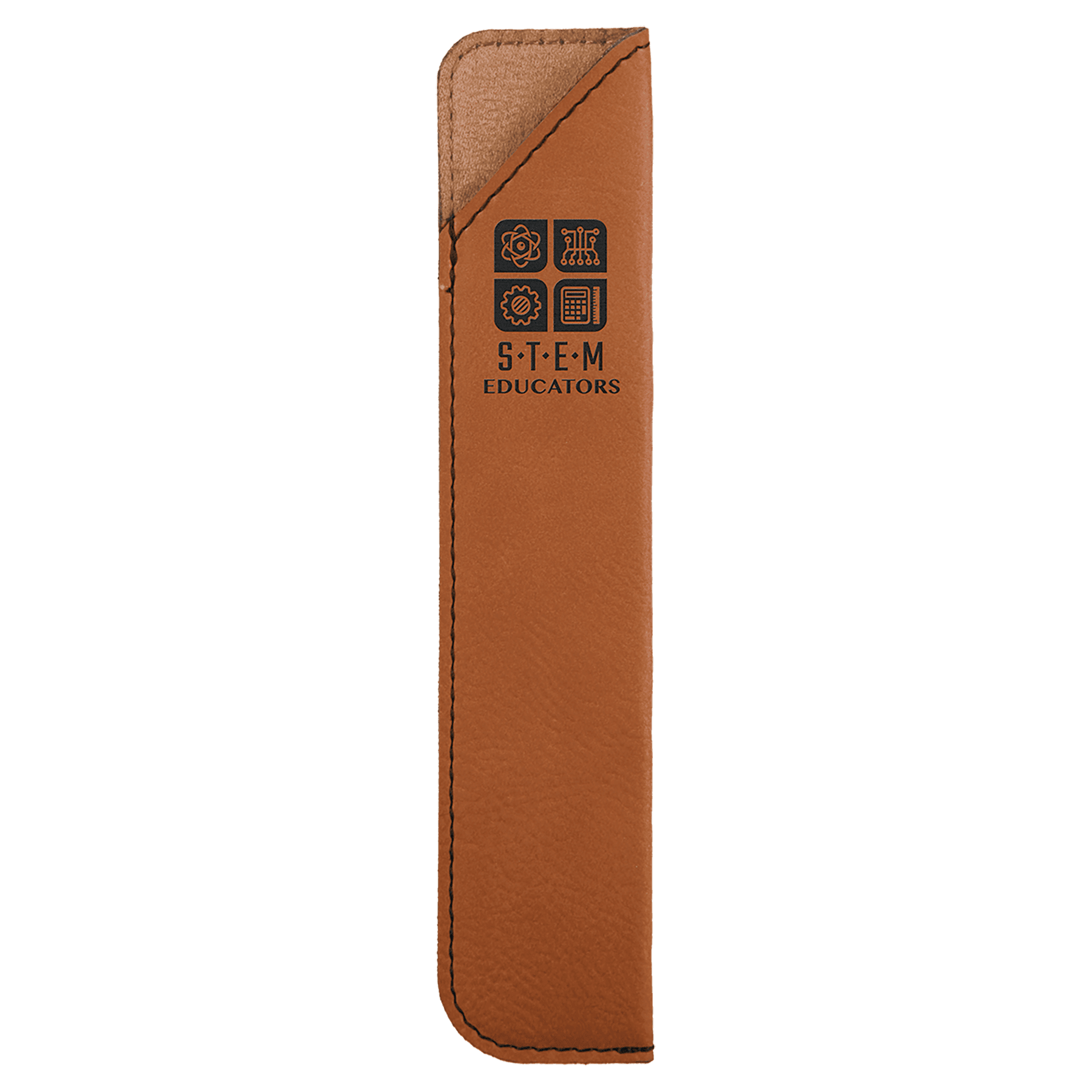 Rawhide Engravable Leatherette Pen Sleeve - 6 1/4"