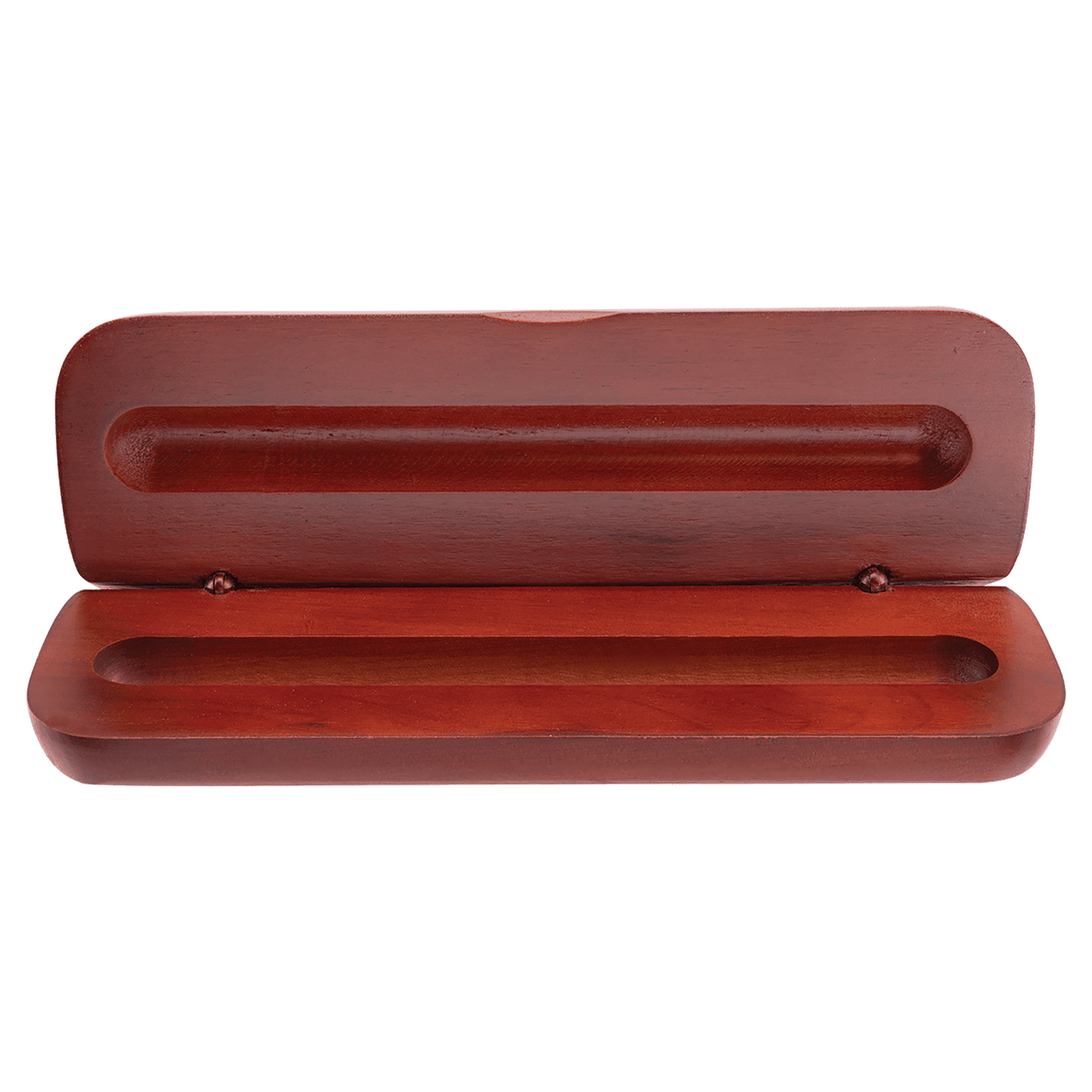 Rosewood Finish Pen Case (Case only, pen not included) - 6 3/4" x 2 1/8"