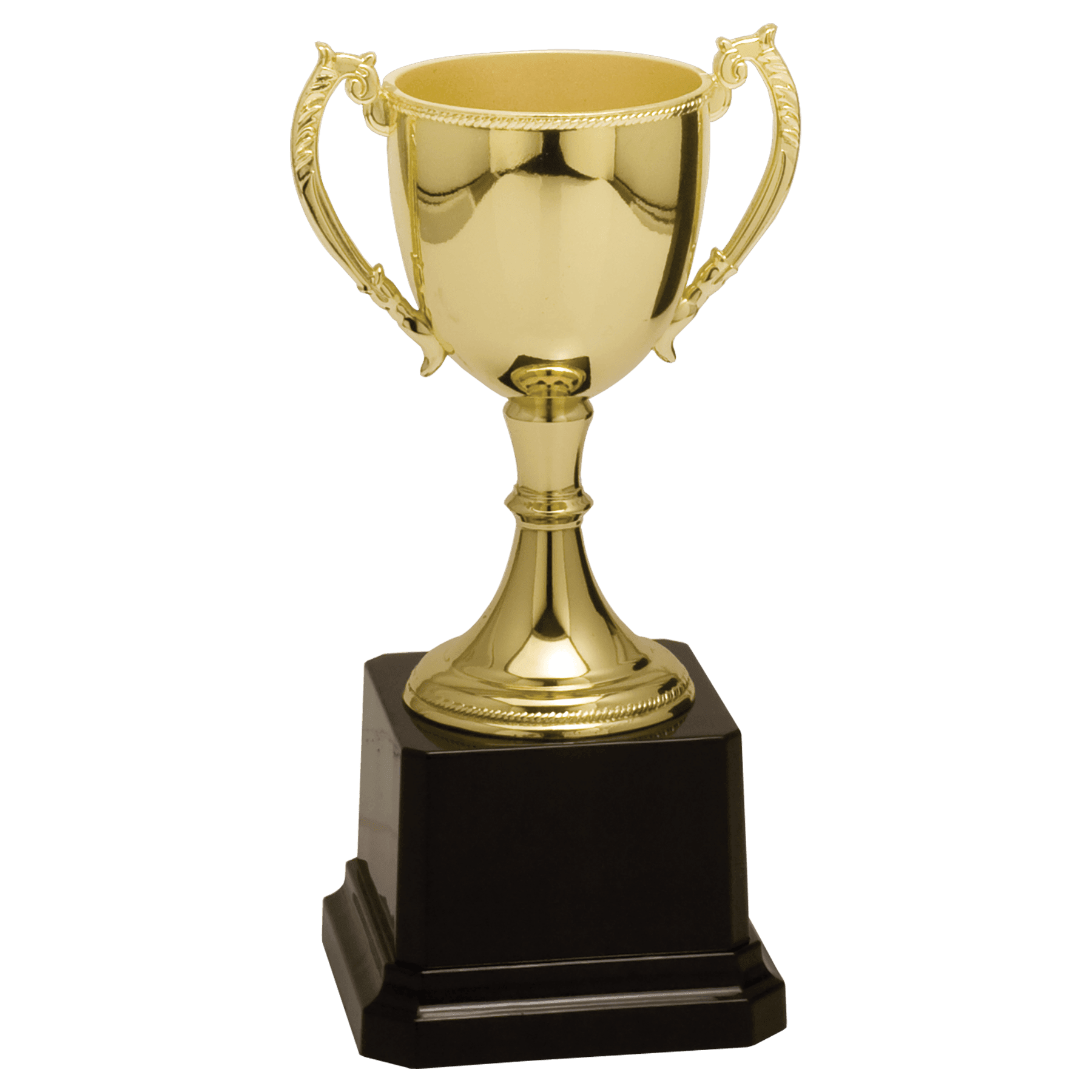 Gold Completed Zinc Cup Trophy - 6 3/4"