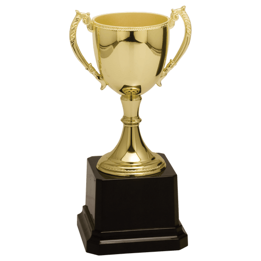 Gold Completed Zinc Cup Trophy - 6 3/4"