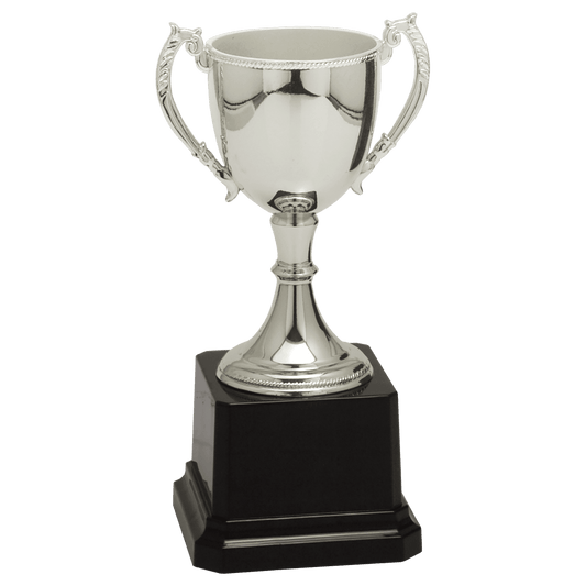 Silver Completed Zinc Cup Trophy - 6 3/4"