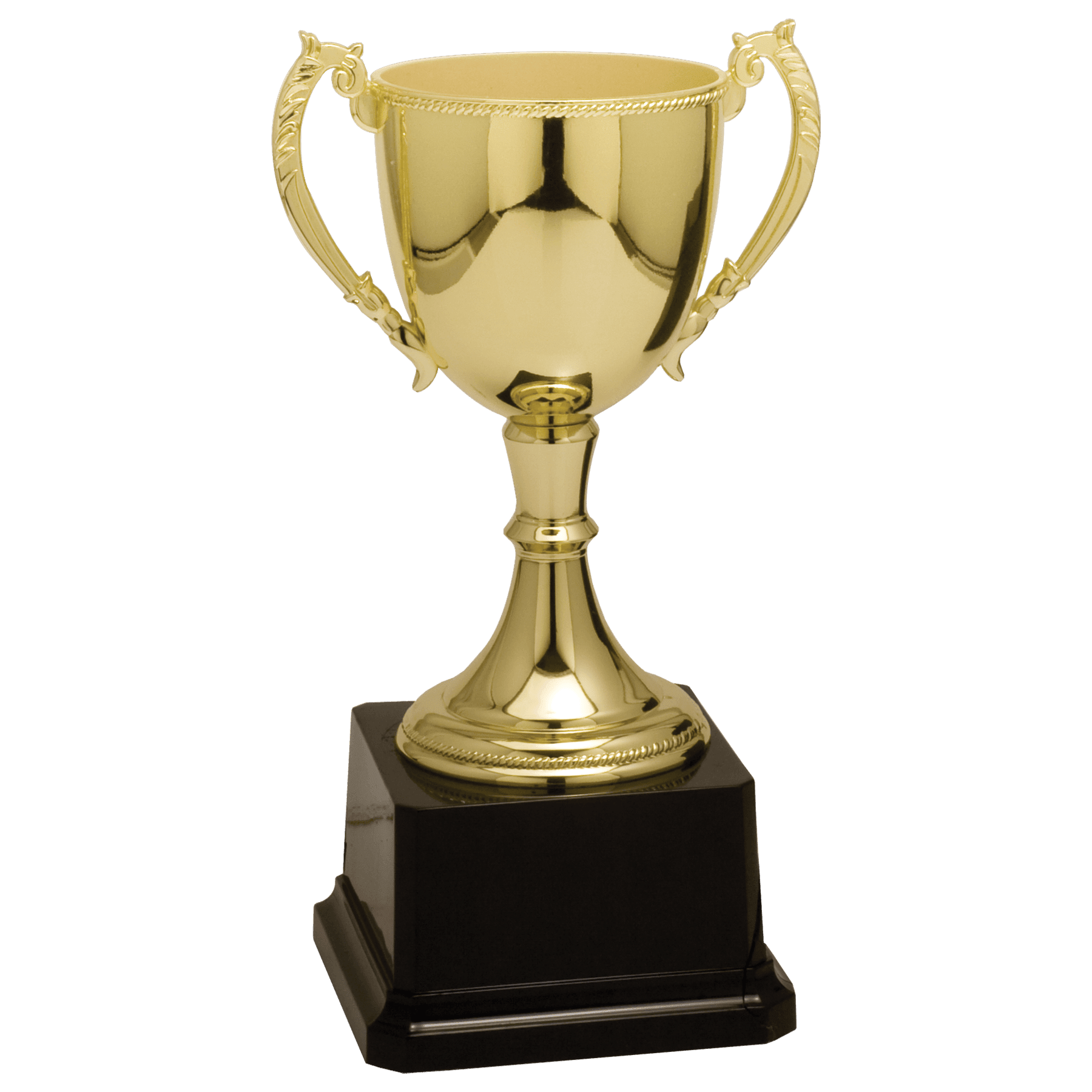 Gold Completed Zinc Cup Trophy - 8 3/4"