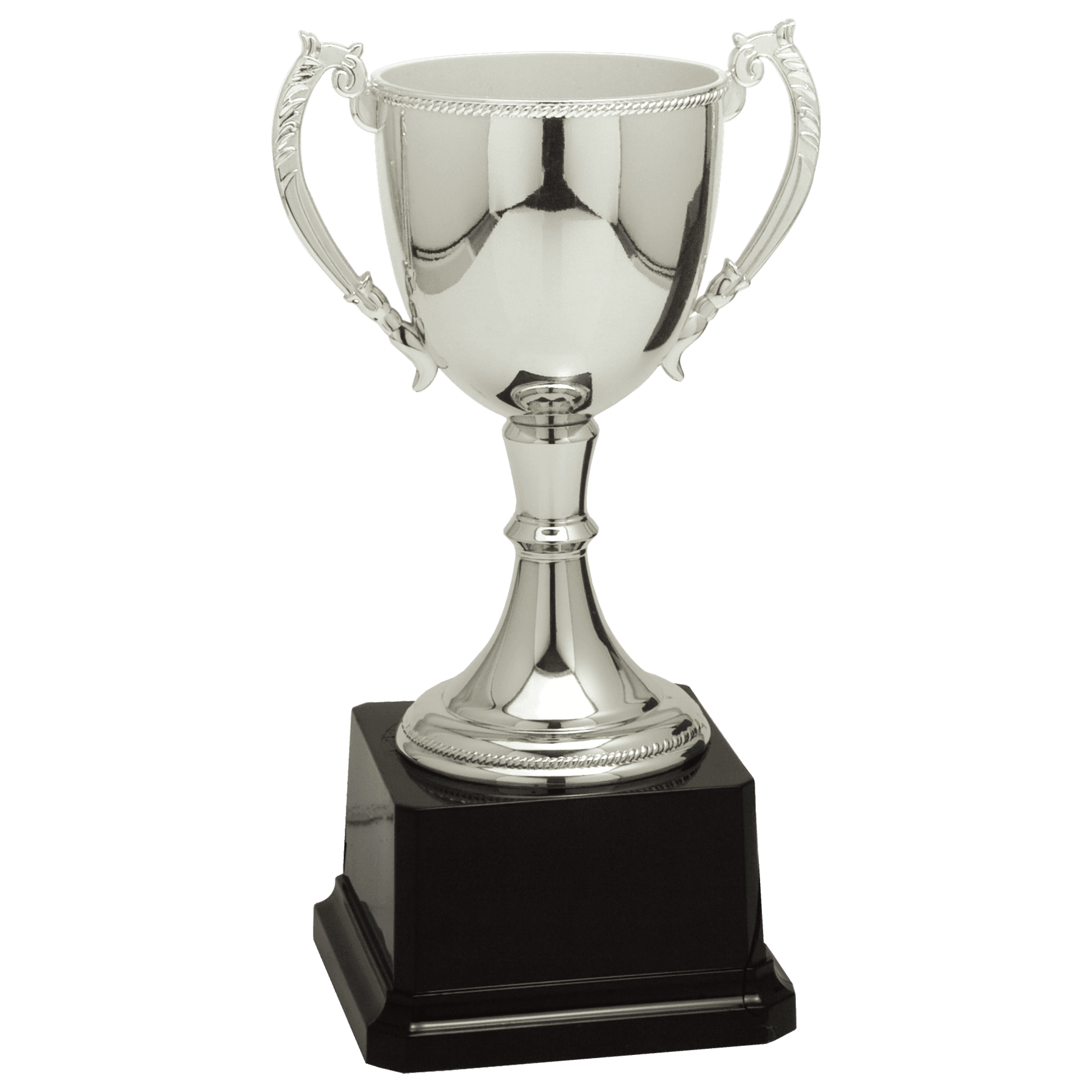 Silver Completed Zinc Cup Trophy - 8 3/4"