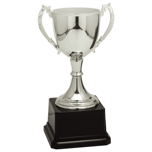 Silver Completed Zinc Cup Trophy - 8 3/4"