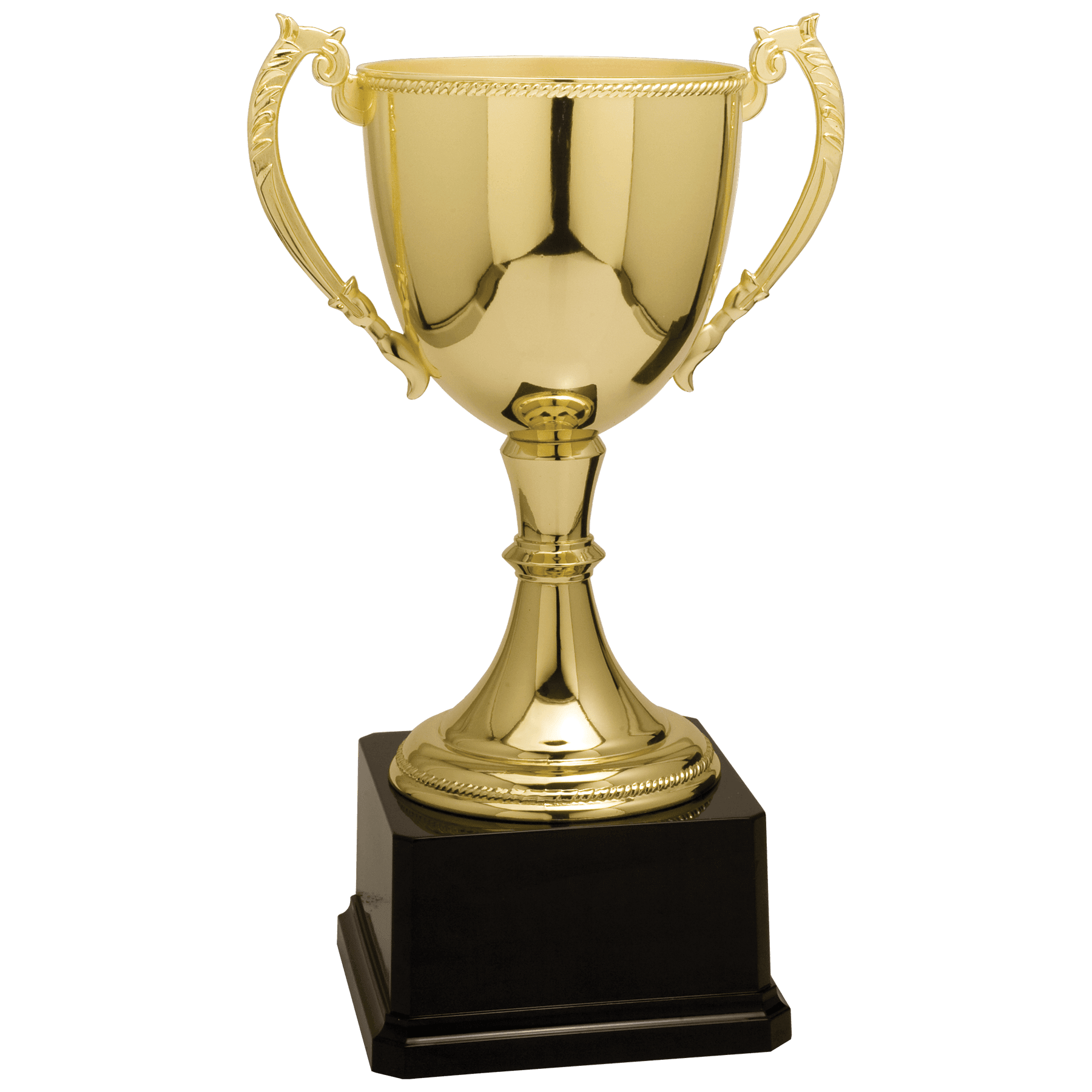 Gold Completed Zinc Cup Trophy - 11"