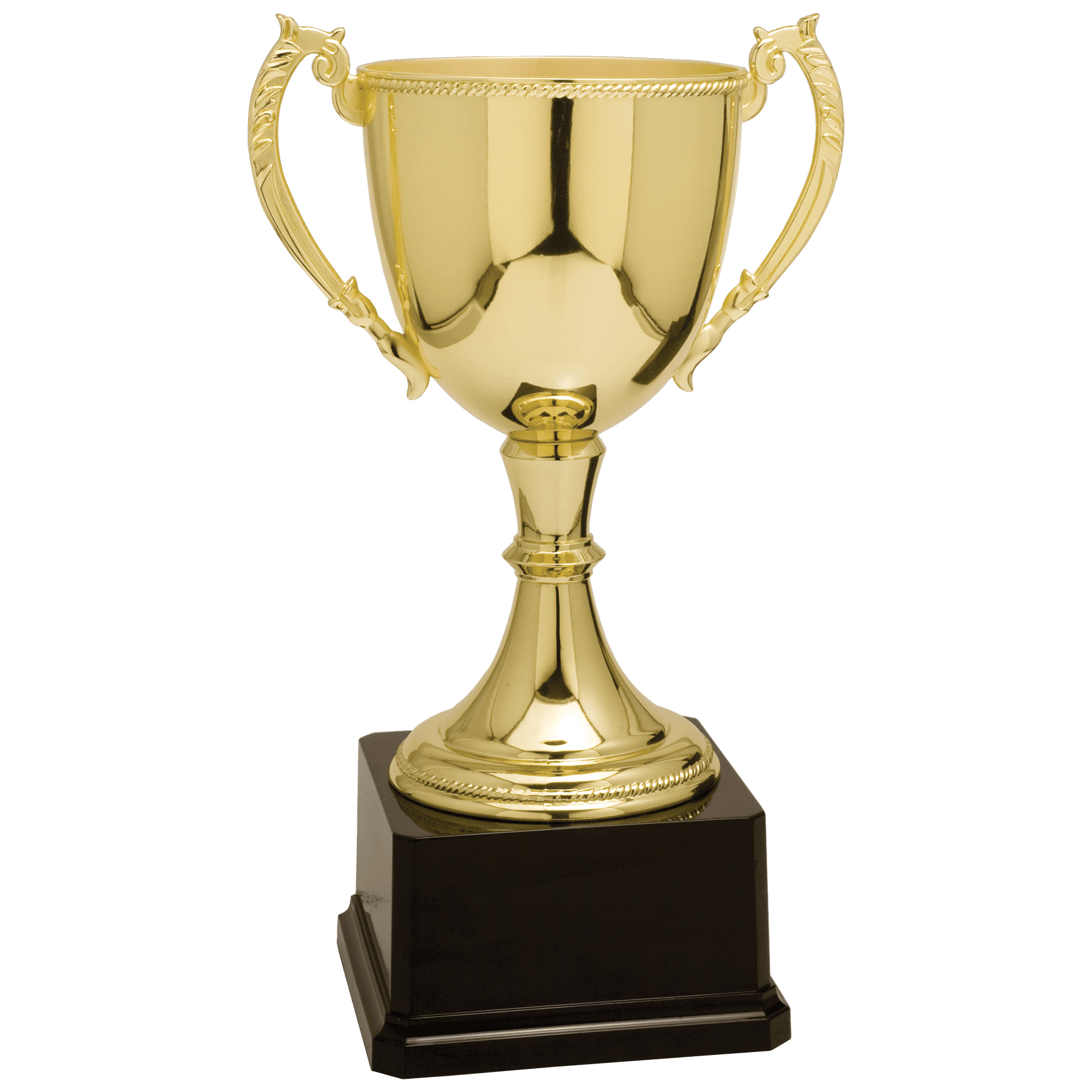 Gold Completed Zinc Cup Trophy - 12 3/4"