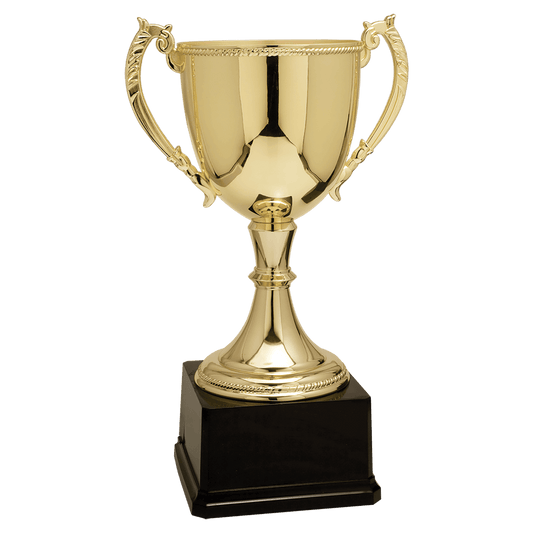 Gold Completed Zinc Cup Trophy - 18 1/4"
