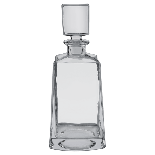 Polar Camel 750 mL 12" Tequila Decanter in Black Gift Box with Printed Paper Sleeve