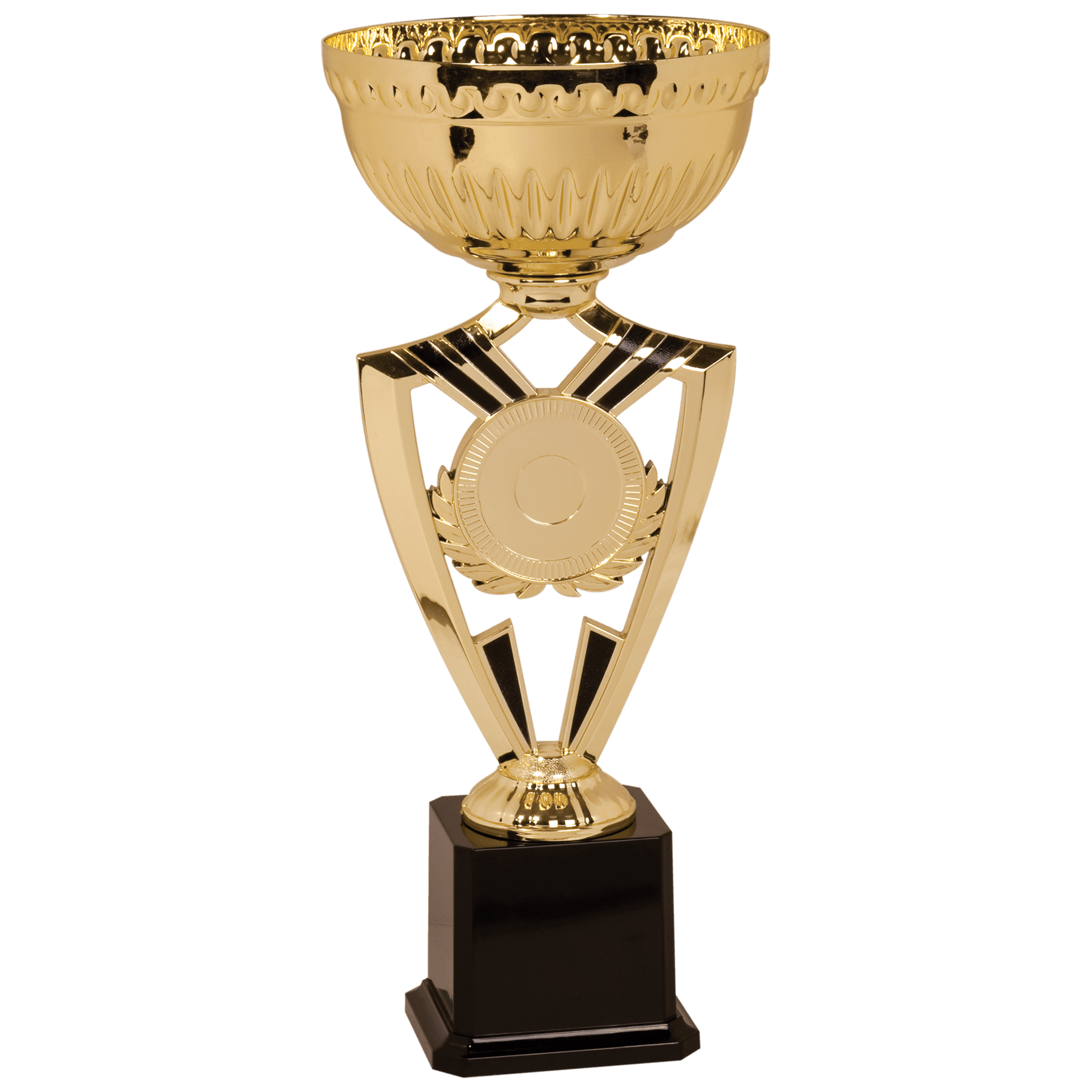 Gold Ribbon 2" Insert Holder Easy Cup Kit - 15"