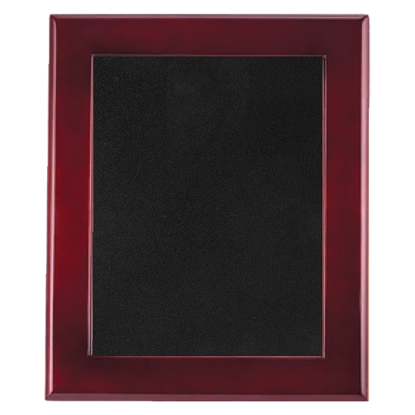 14" x 17" Rosewood Piano Finish Frame with Black Velour Backing (Assembled)