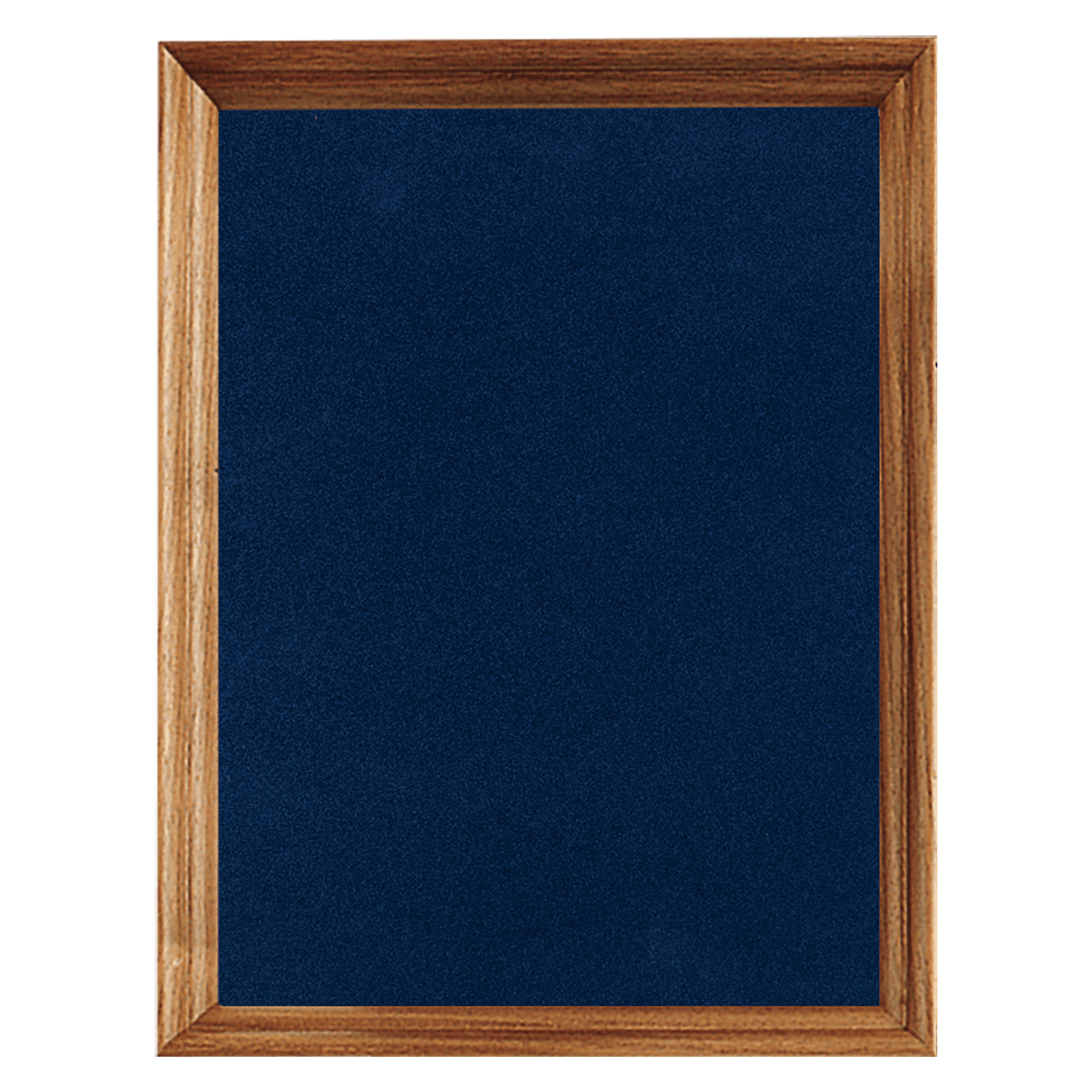 12" x 15" American Walnut Shadow Box with Blue Velour Backing (Assembled)