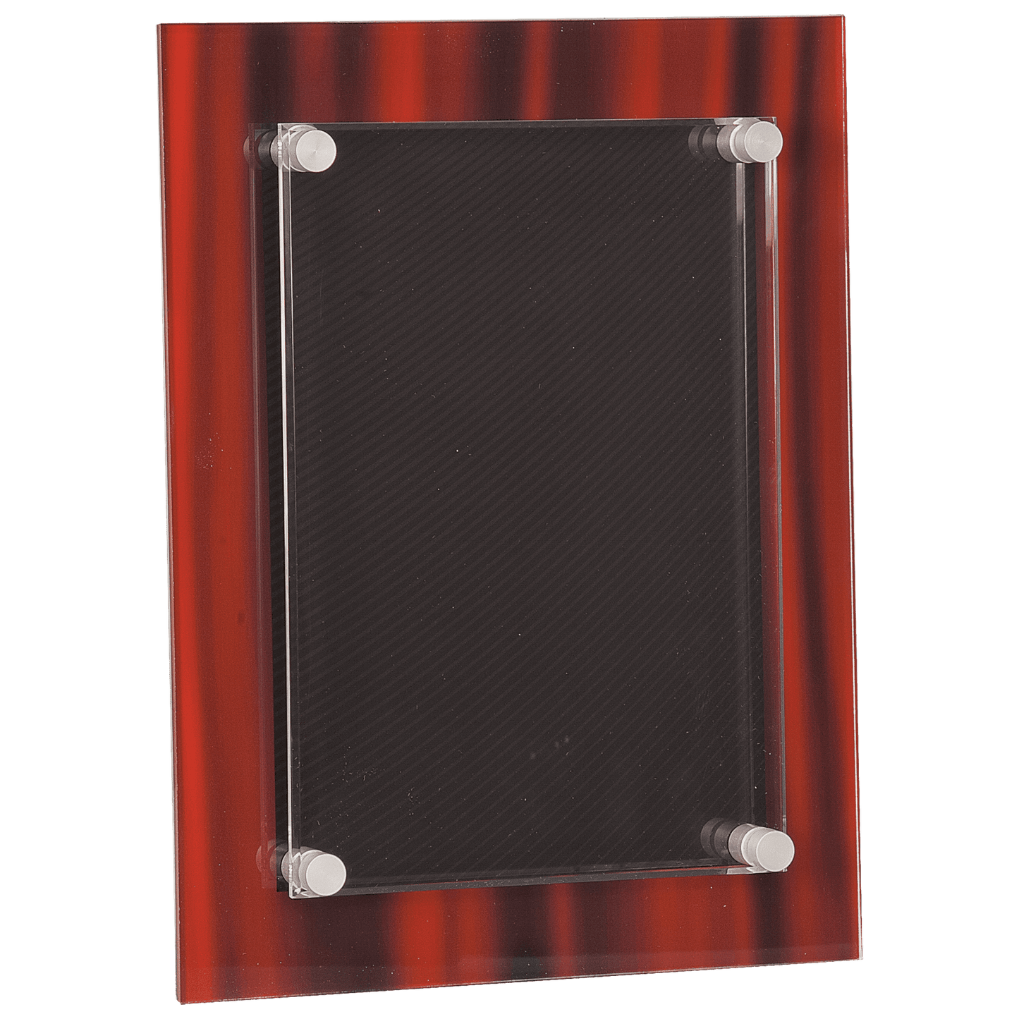 Red Velvet Stand-Off Acrylic Plaque - 9" x 12"
