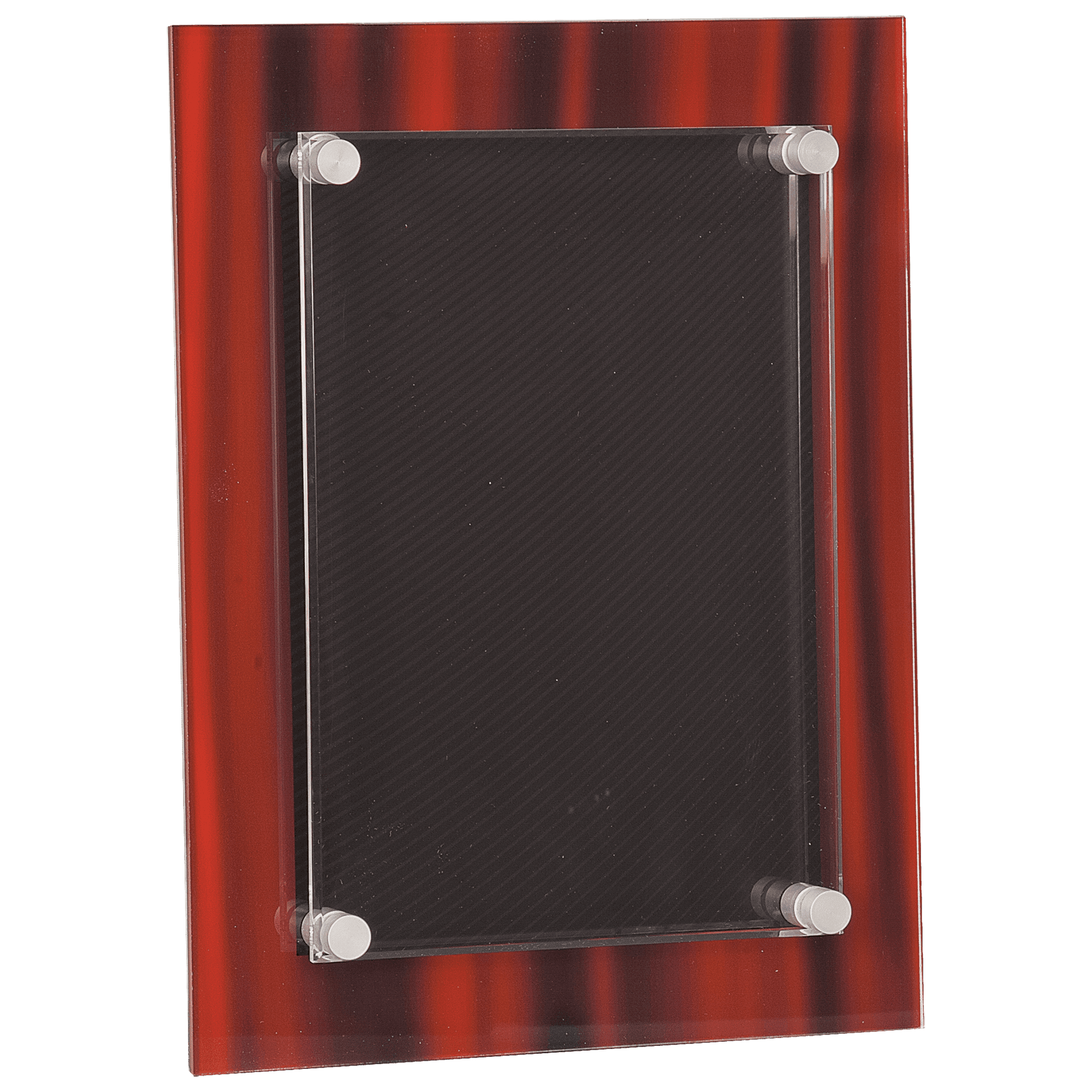 Red Velvet Stand-Off Acrylic Plaque - 9" x 12"