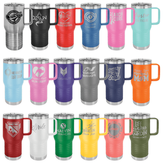 Polar Camel 20 oz. Vacuum Insulated Travel Mug with Slider Lid