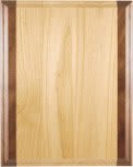 Genuine Red Alder & Genuine Walnut Plaque - 10 1/2" x 13"