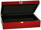 Rosewood Piano Finish Gift Box - 12 1/4" x 8 1/4" x 3 1/2"