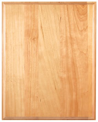 9" x 12" Genuine Cherry Plaque