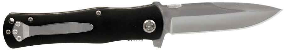 Black Anodized Aluminum Handle Knife - 4 1/2"