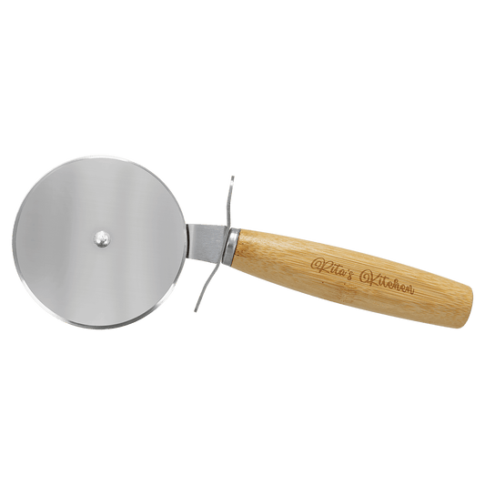 Bamboo Pizza Cutter - 9 1/4"