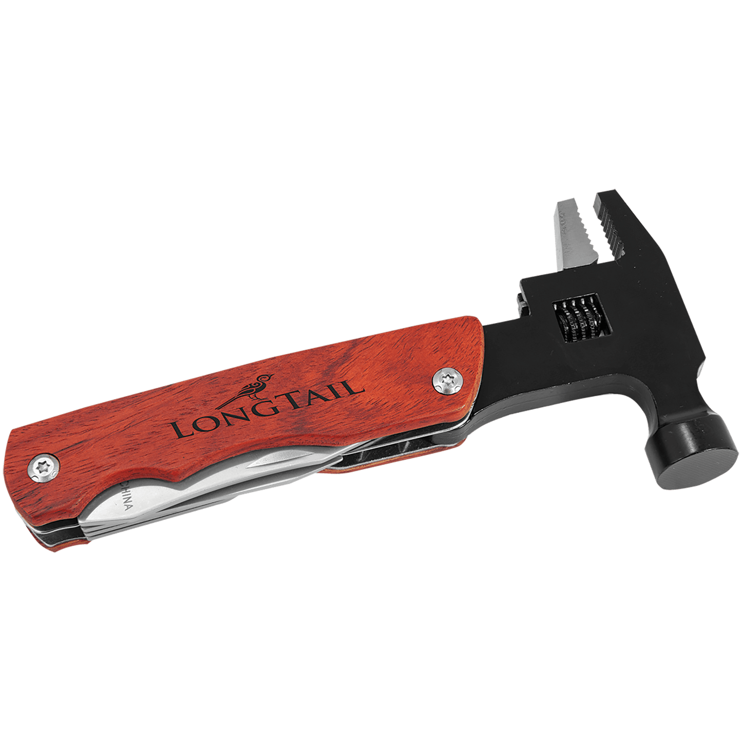 Hammer Multi-Tool with Wood Handle/Pouch - 6 3/4"