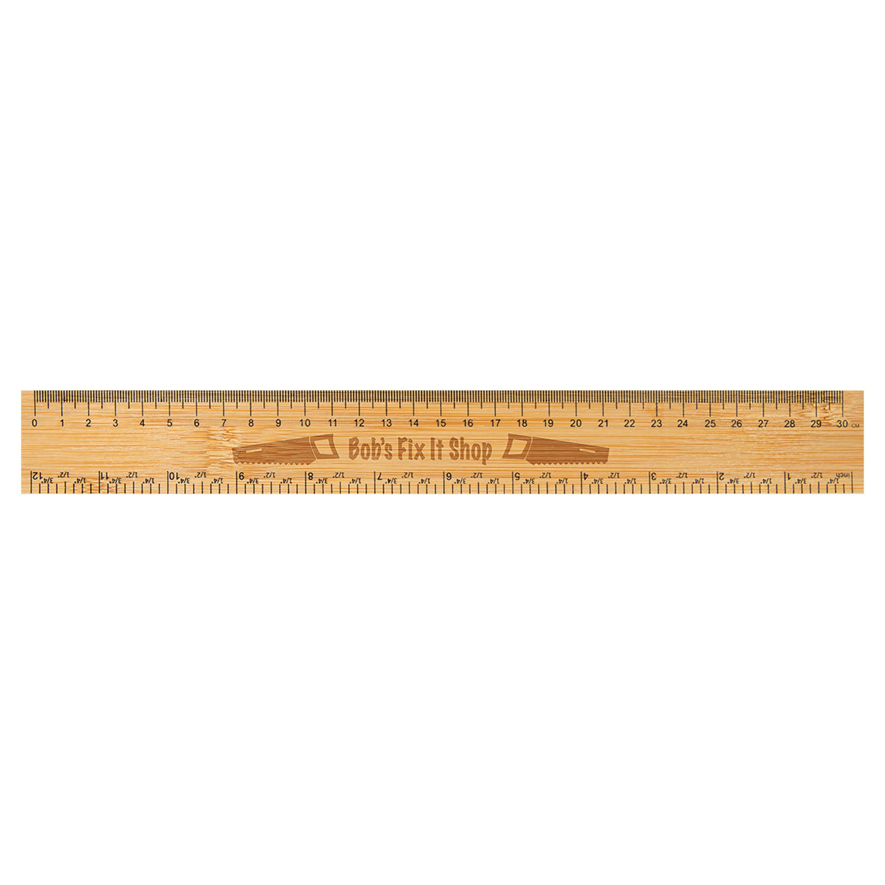 Bamboo Ruler - 12"